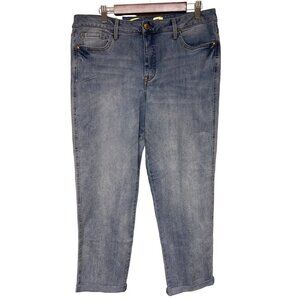 NEW! Seven7 Weekend Easy Fit Boyfriend Rebel Blue Jeans Women's Size 10